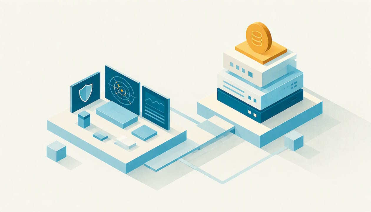 Abstract tiered illustration of MDR scope and pricing